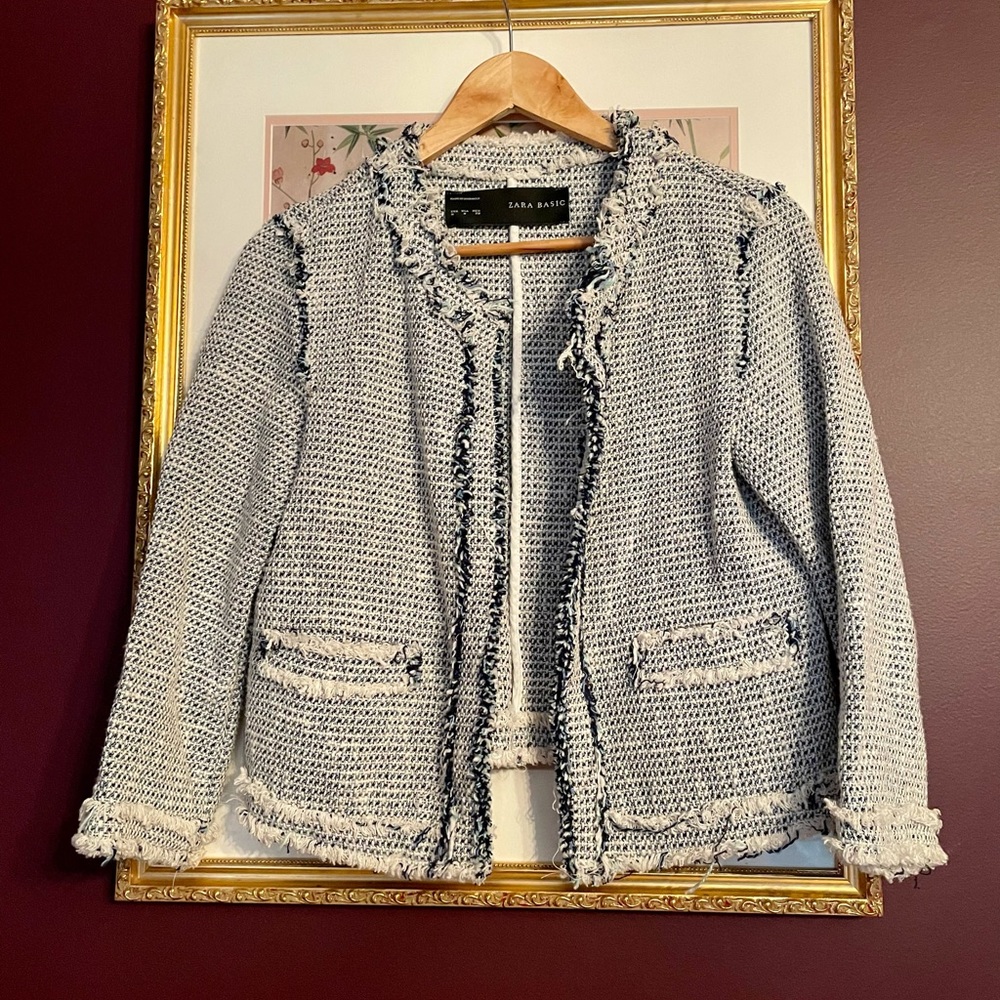 Zara tweed jacket